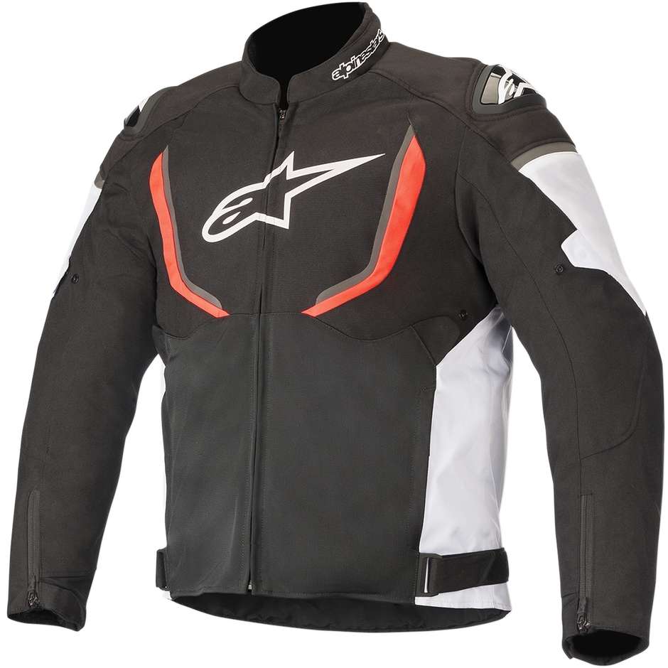 Alpinestars T-GP R v2 AIR Summer Fabric Motorcycle Jacket Black White Red