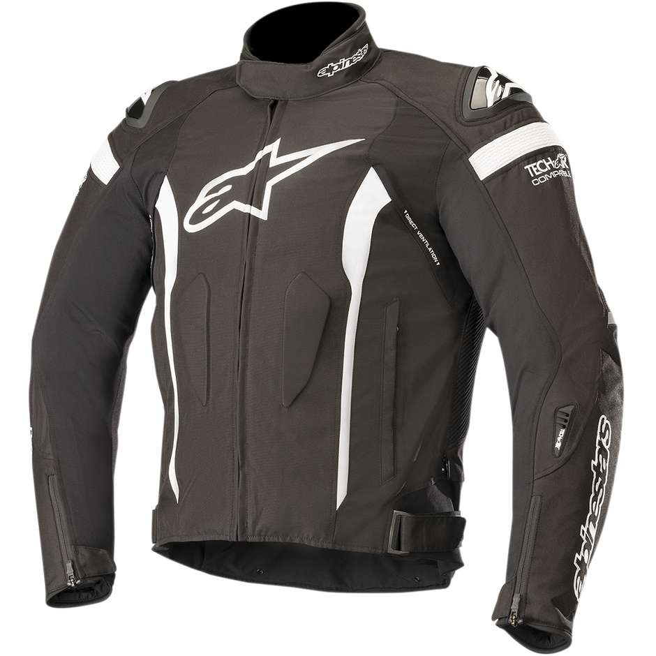 Alpinestars T-MISSILE DryStar Tech-Air Compatible Motorcycle Jacket Black White