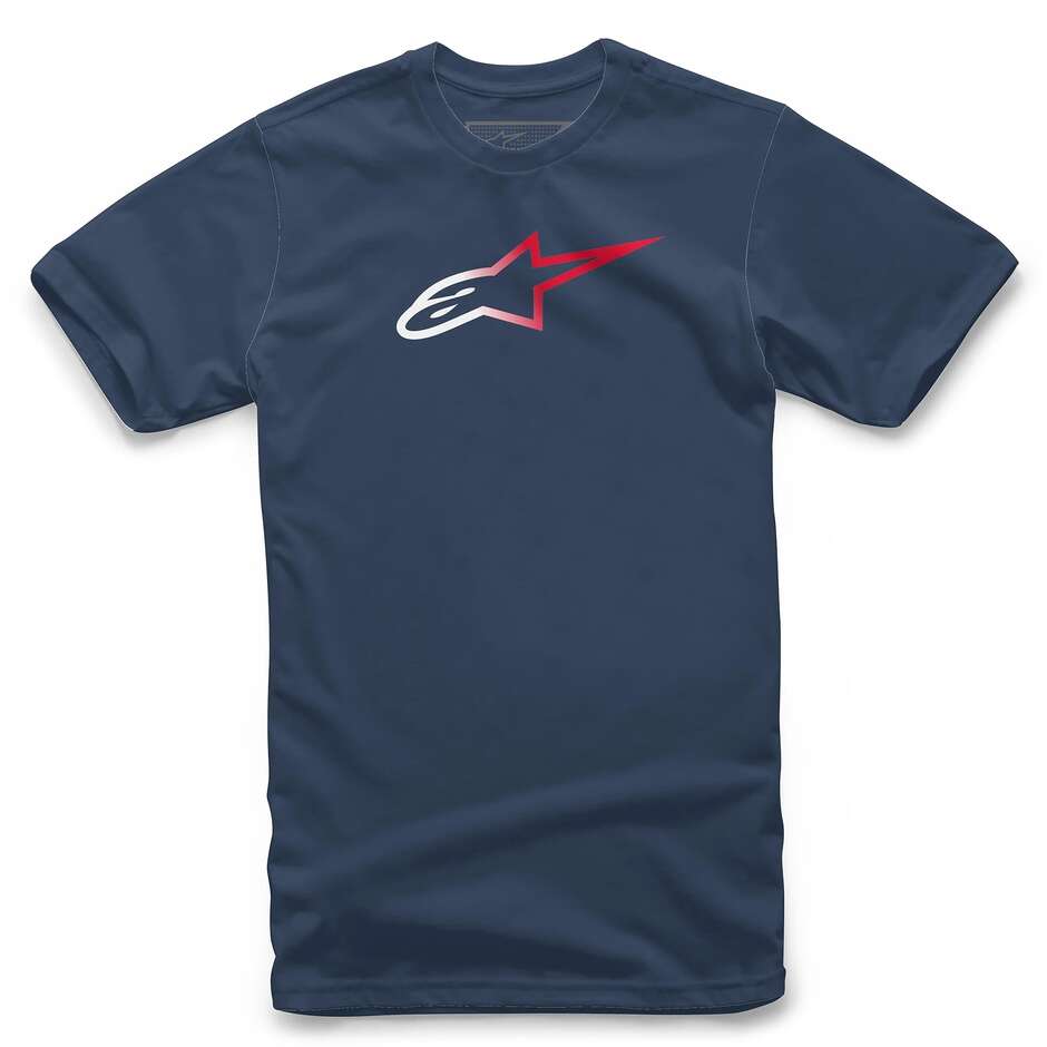 Alpinestars T-Shirt Décontracté AGELESS FADE TEE Bleu Militaire
