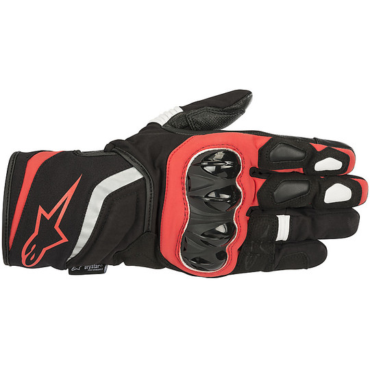 Alpinestars T-SP W Racing Motorcycle Gloves W DRYSTAR Black Red