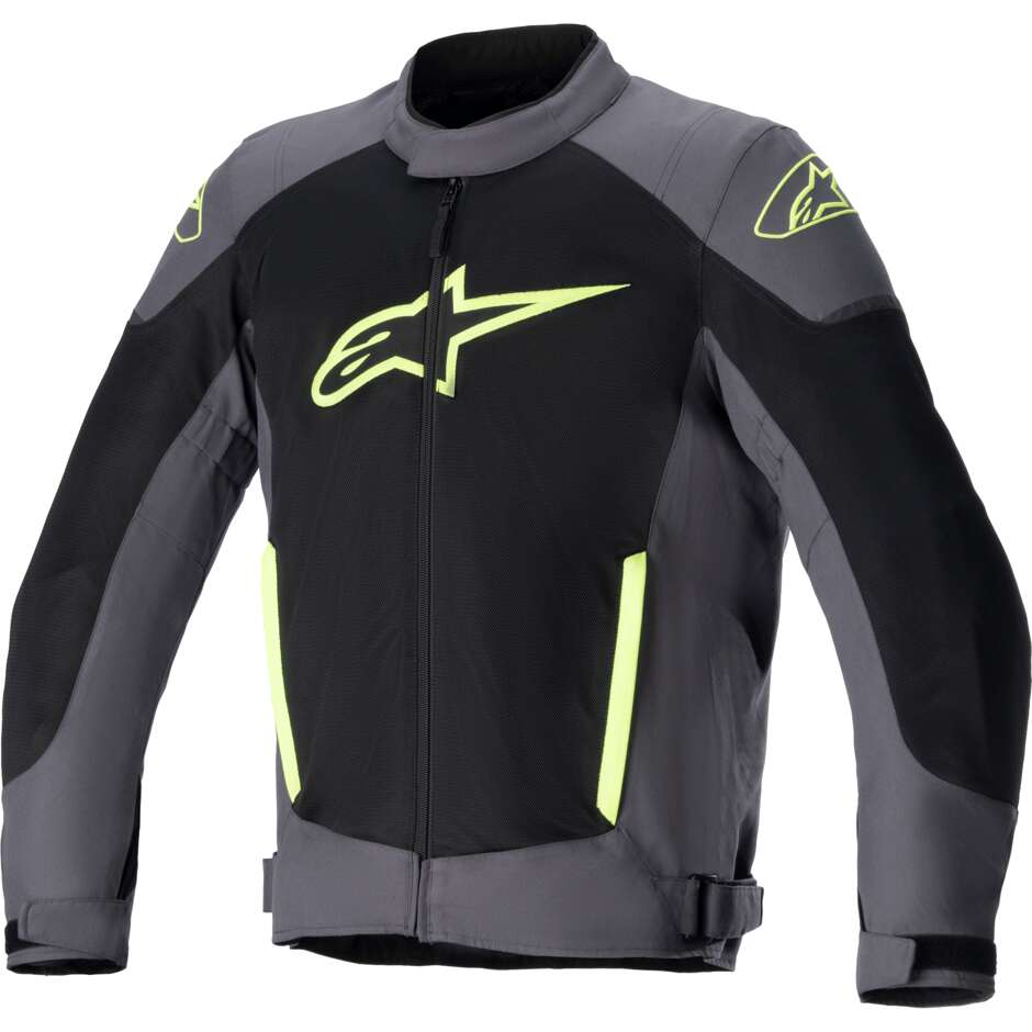 Alpinestars T SP X SUPERAIR Summer Motorcycle Jacket Fluo Yellow Black Gray