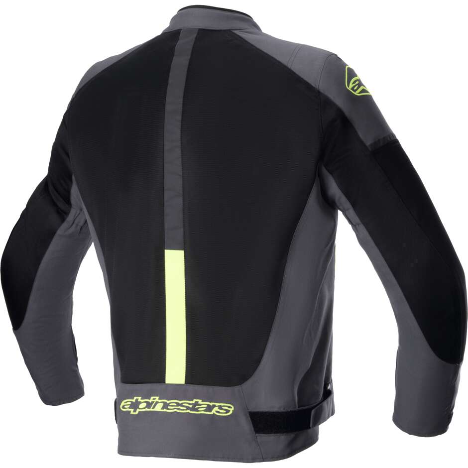 Alpinestars T SP X SUPERAIR Summer Motorcycle Jacket Fluo Yellow Black Gray