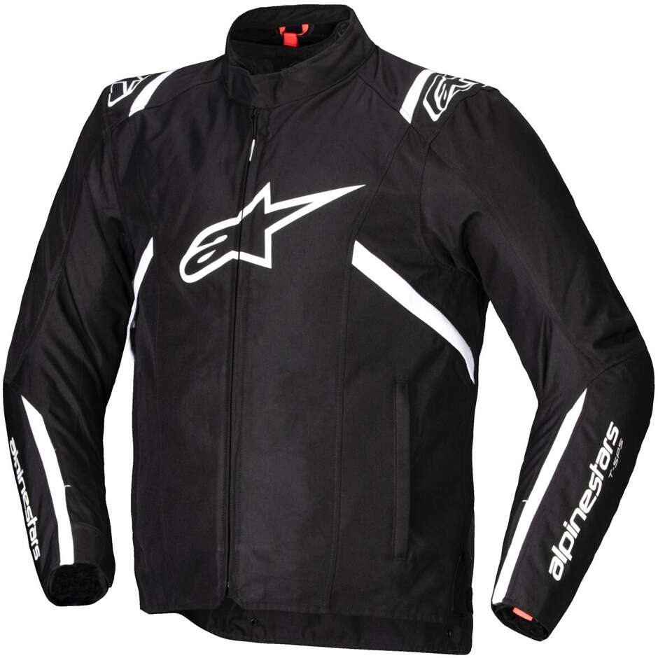 Alpinestars T-SPS V2 WP Fabric Motorcycle Jacket Black White