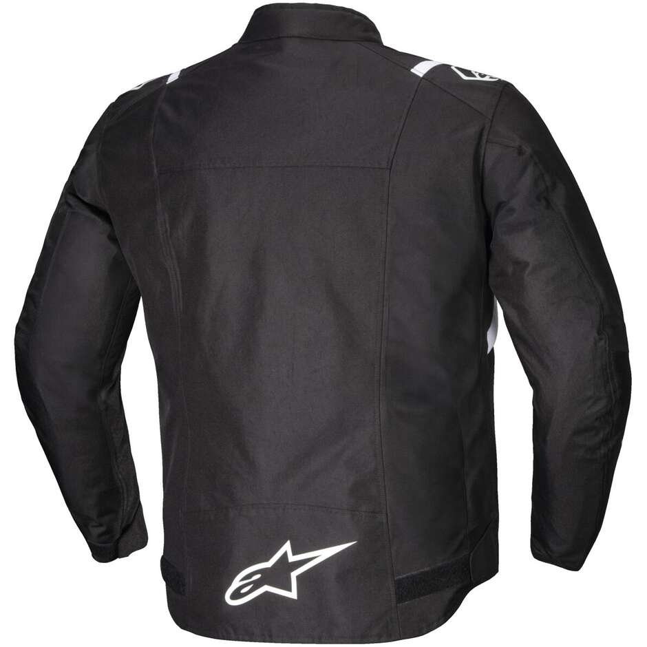 Alpinestars T-SPS V2 WP Fabric Motorcycle Jacket Black White