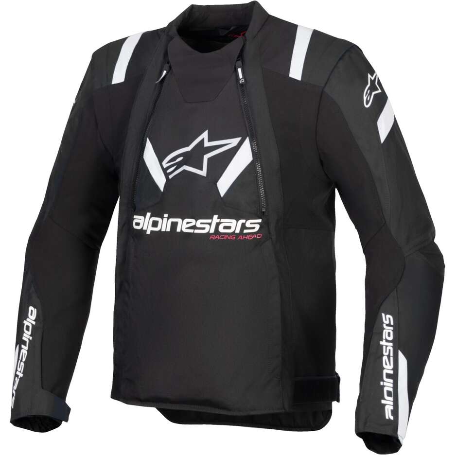Alpinestars T-STUNT AIR Summer Motorcycle Jacket Black White