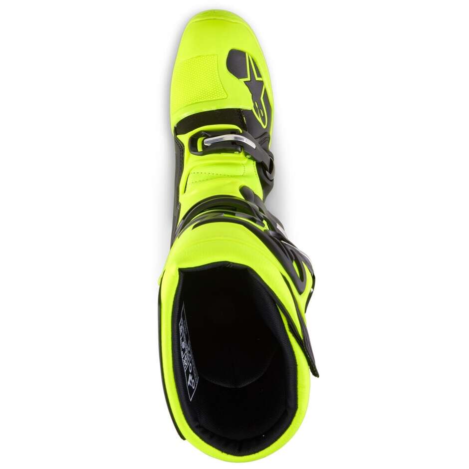 Alpinestars TECH 5 Cross Enduro Motorradstiefel Gelb Fluo Schwarz