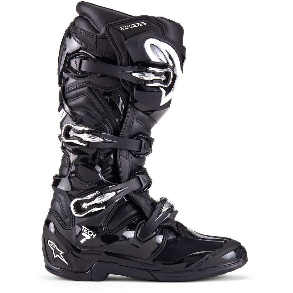 Alpinestars TECH 7 Black Cross Enduro Motorcycle Boots