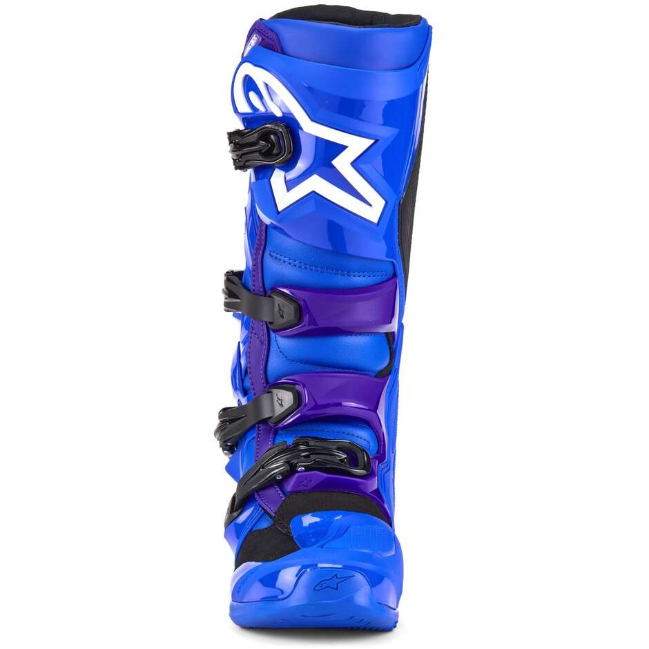 Alpinestars TECH 7 Blaue Motorrad-Cross-Enduro-Stiefel