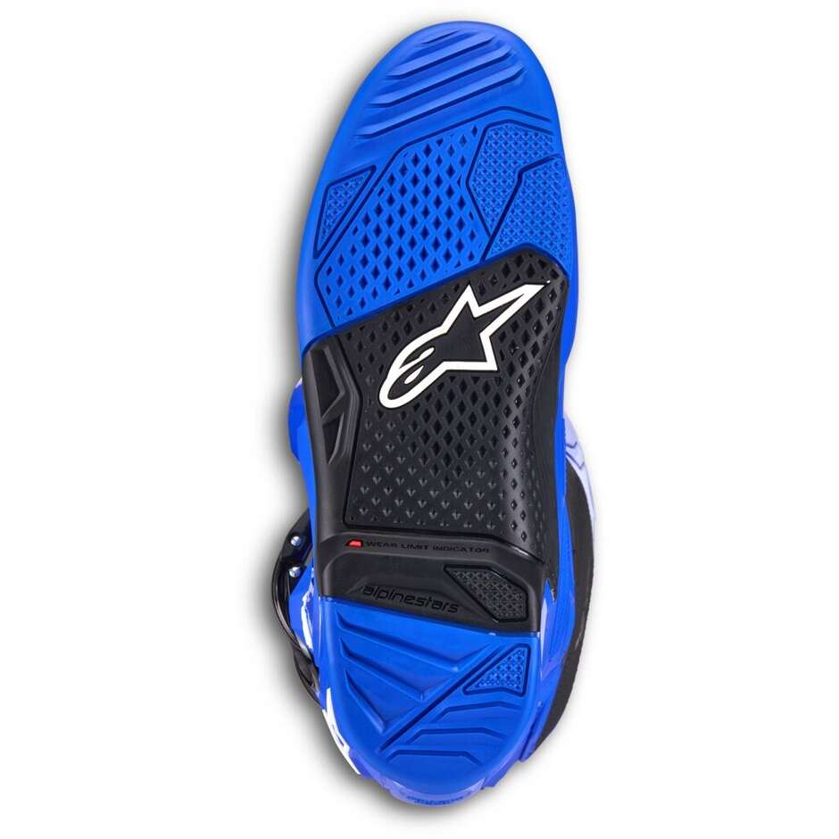 Alpinestars TECH 7 Blaue Motorrad-Cross-Enduro-Stiefel
