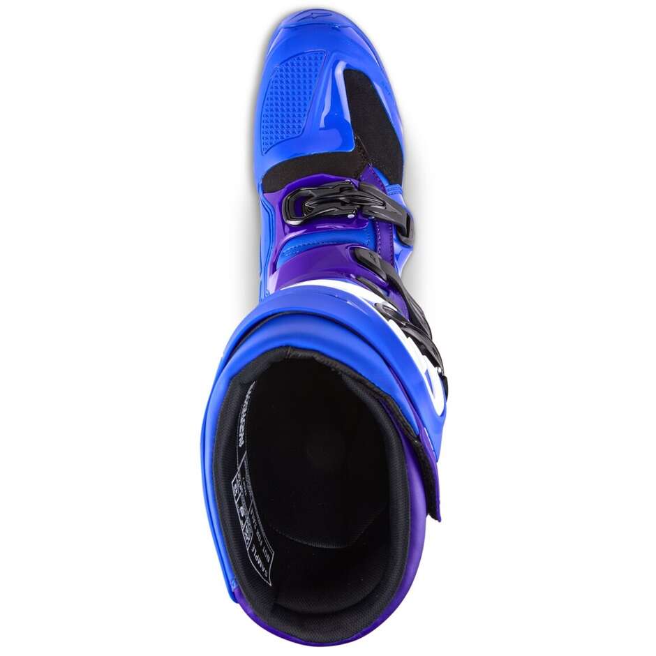Alpinestars TECH 7 Blaue Motorrad-Cross-Enduro-Stiefel