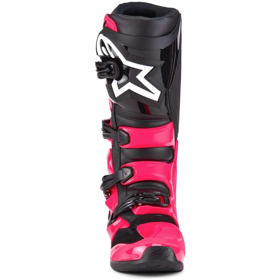 Alpinestars TECH 7 Diva Cross Enduro Motorradstiefel Rosa Schwarz