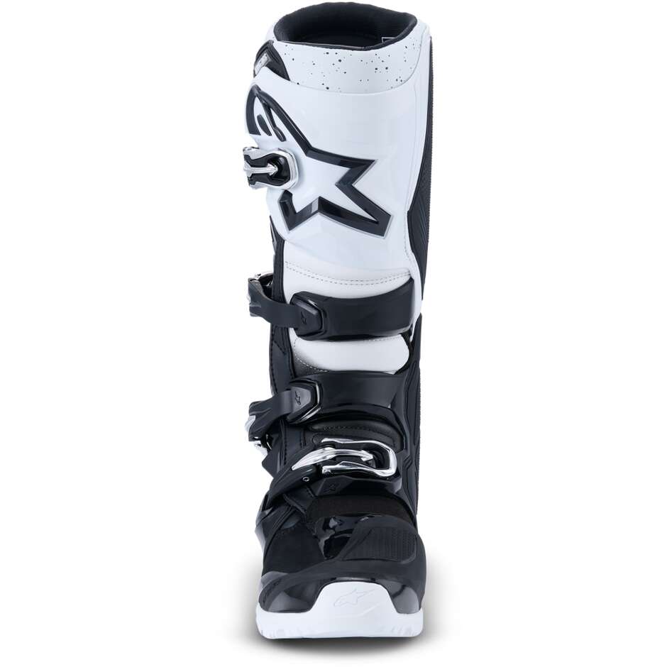 Alpinestars TECH 7 ENDURO Motocross Enduro Stiefel Schwarz Weiß