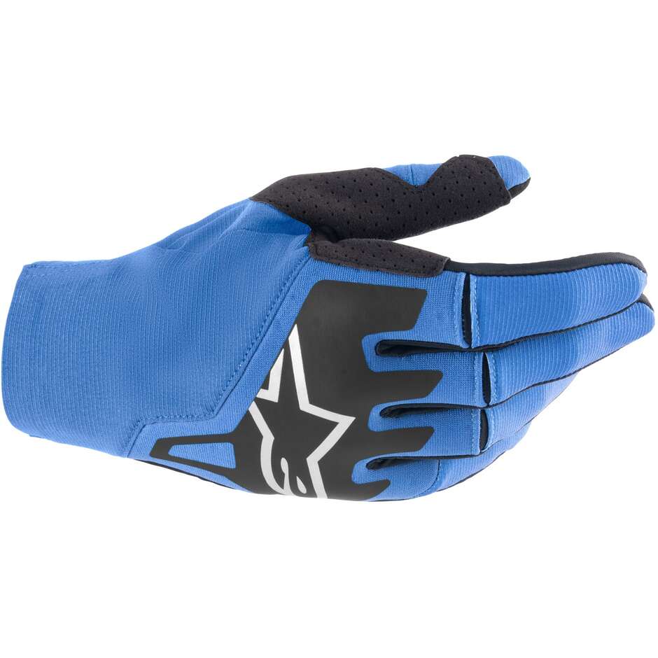 Alpinestars TECHSTAR Copper Blue Black Motorcycle Cross Enduro Gloves