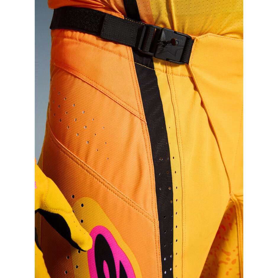 Alpinestars TECHSTAR NOMUR Motocross Enduro Pants Orange Yellow Pink