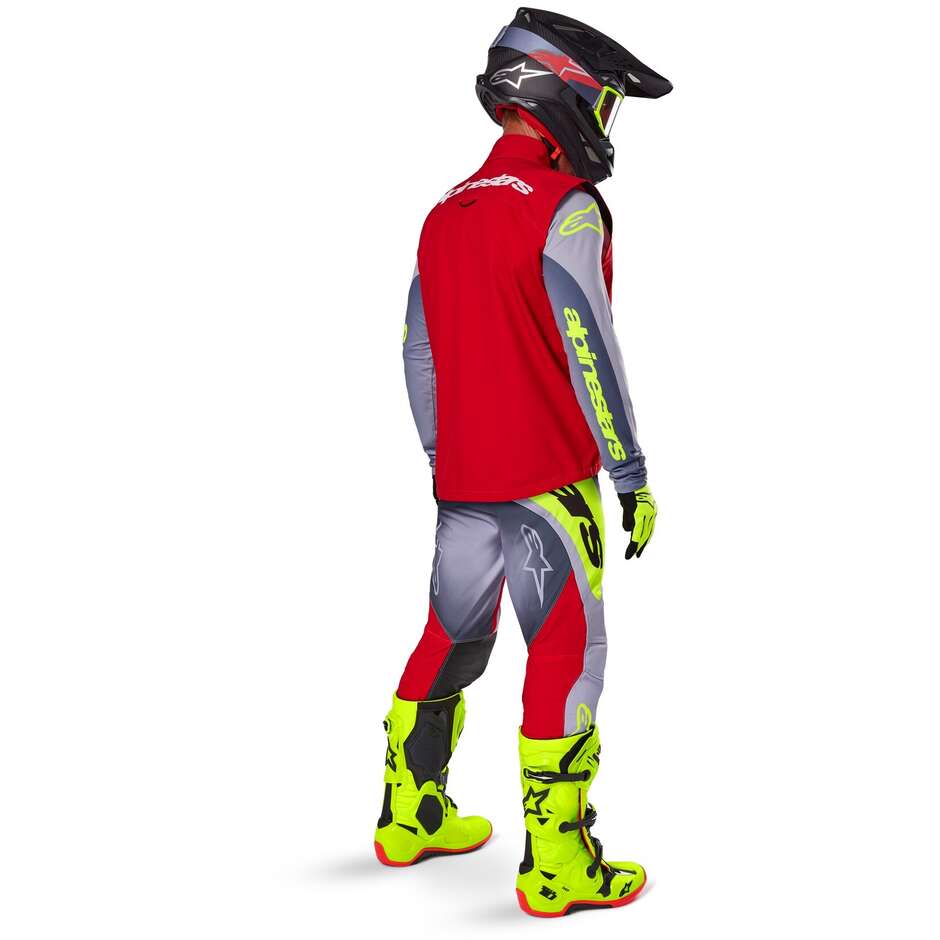 Alpinestars TECHSTAR SOFTSHELL VEST Bright Red Motorcycle Cross Enduro Vest