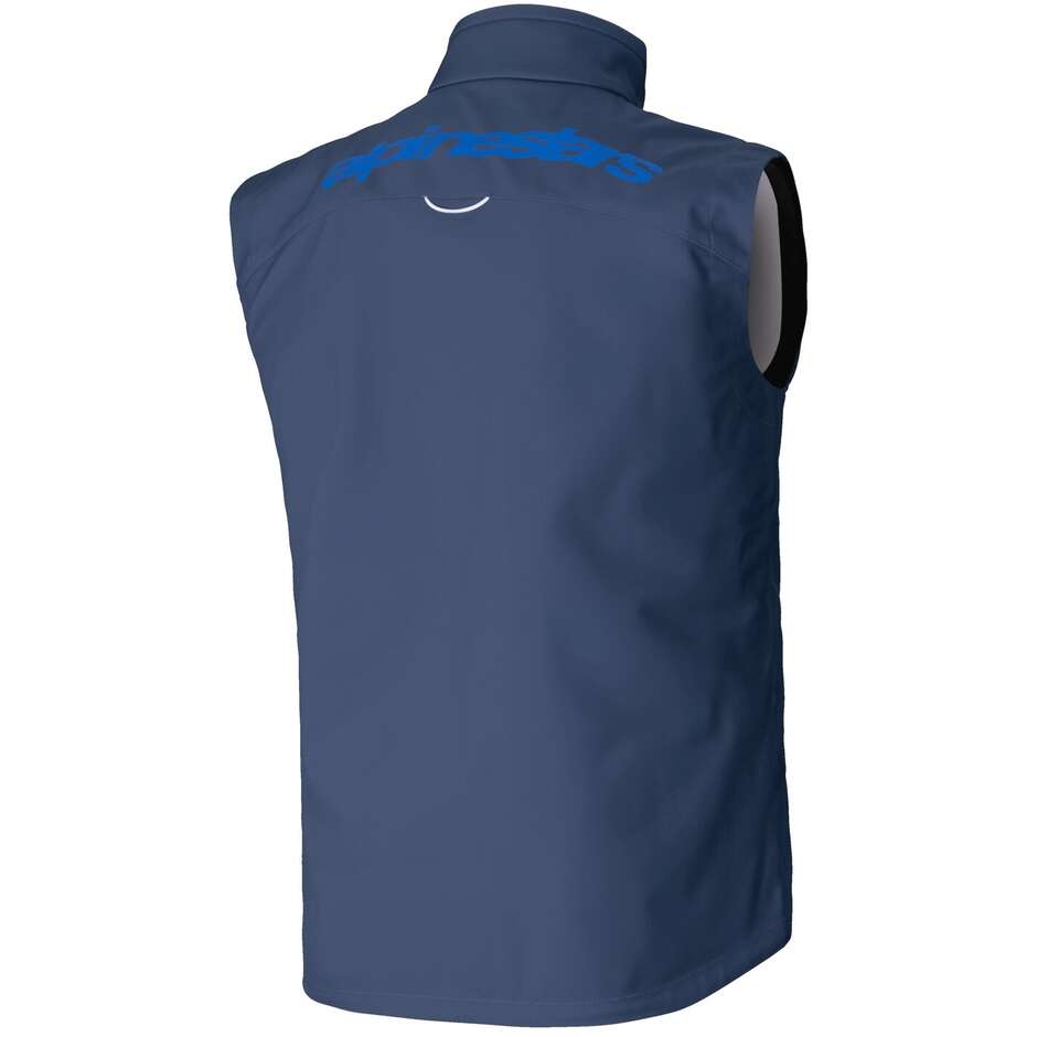 Alpinestars TECHSTAR SOFTSHELL VEST Gilet Moto Cross Enduro Bleu Marine