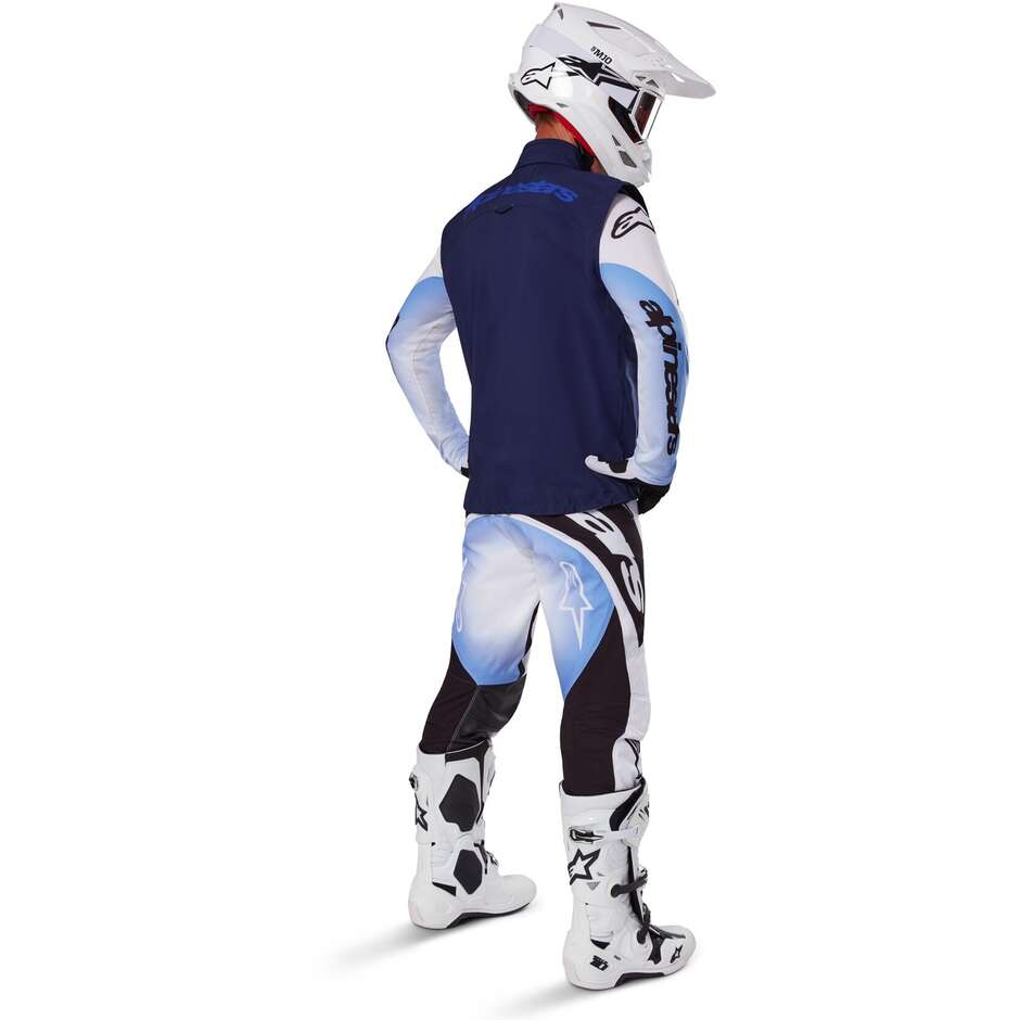 Alpinestars TECHSTAR SOFTSHELL VEST Gilet Moto Cross Enduro Bleu Marine