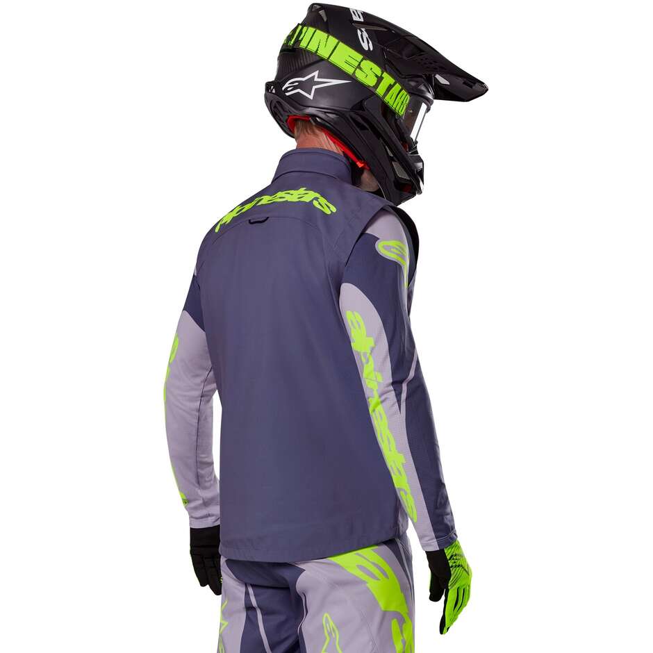 Alpinestars TECHSTAR SOFTSHELL WESTE Dunkelgraue Motorrad Cross Enduro Weste