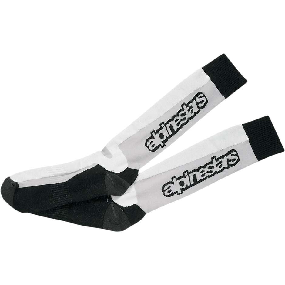 Alpinestars Touring-Sommersocken Weiß