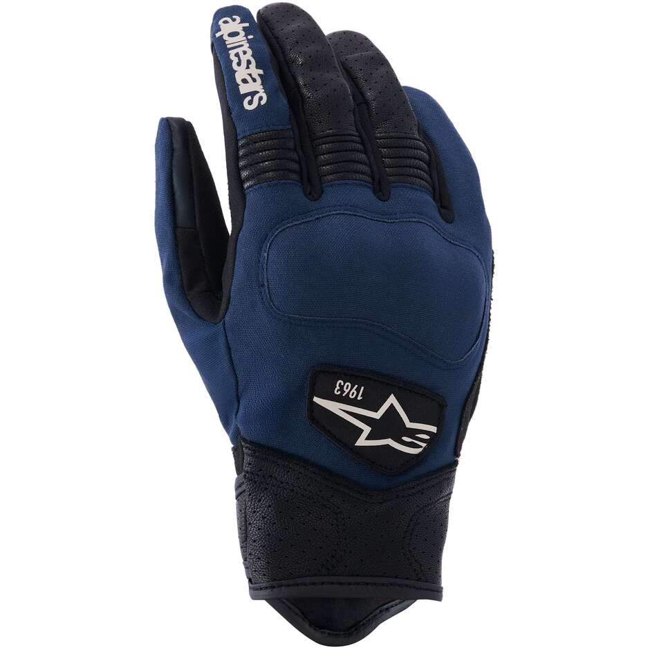 Alpinestars TRACKER Motorradhandschuhe Dunkelblau Schwarz