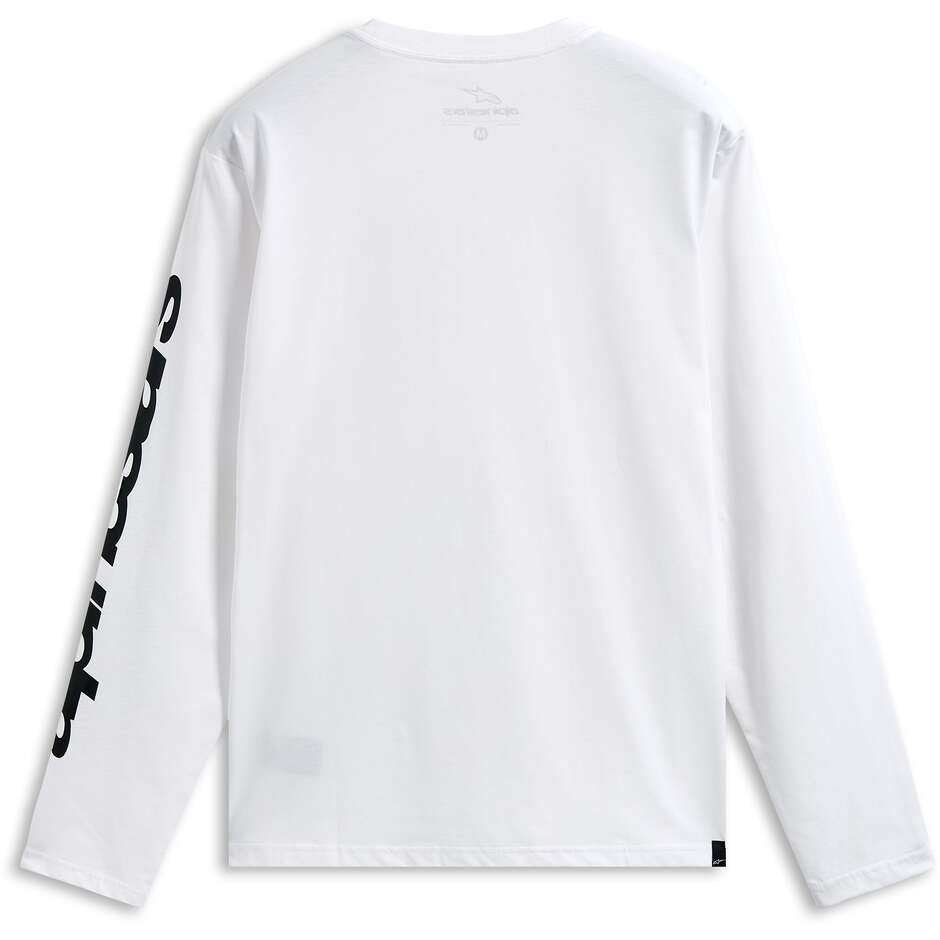 Alpinestars TRACKSIDE LS CSF Jersey White/Black