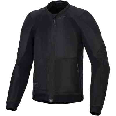 Moto jacket Fabric Alpinestars Stella Rox Black White For