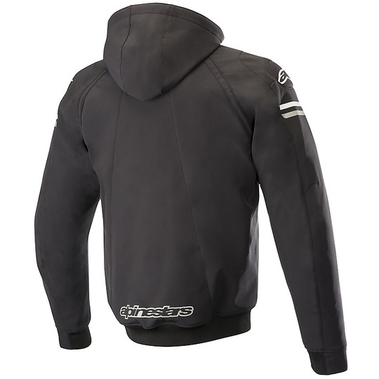 Alpinestars Urban SEKTOR Tech Hoodie Fabric Jacket Black White Red