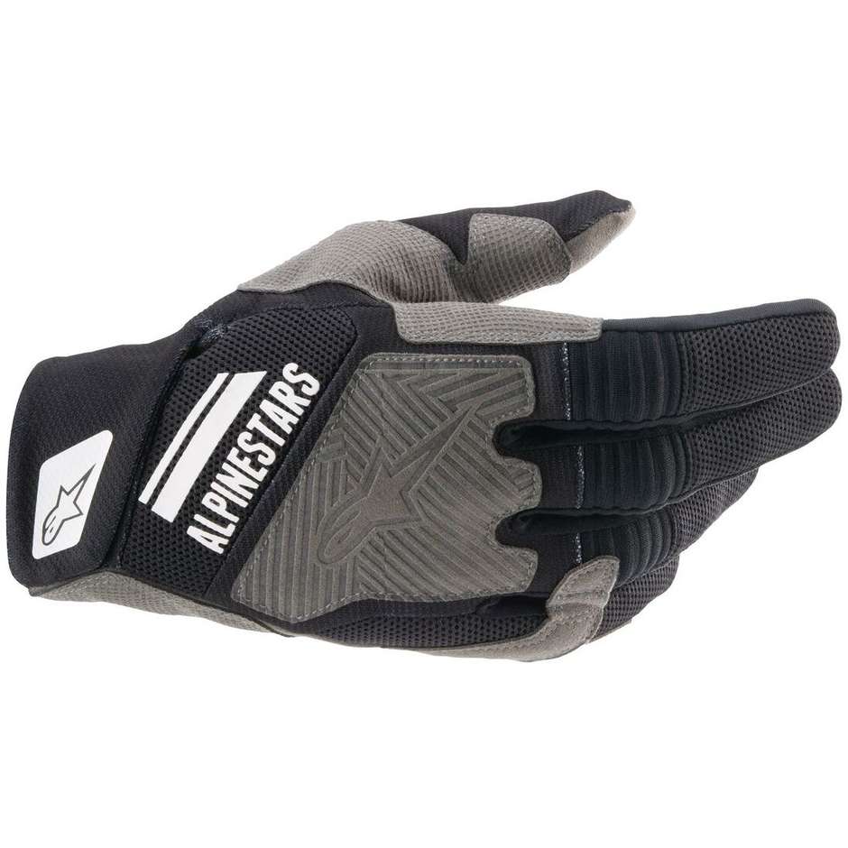 Alpinestars VENTURE R Cross Enduro Motorcycle Gloves Black White