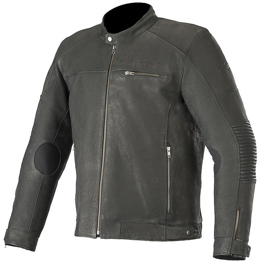Alpinestars WARHORSE Black Leather Motorcycle Jacket