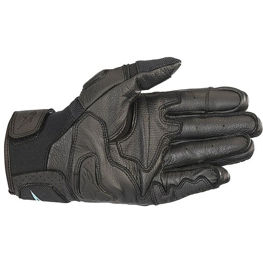 Alpinestars Women Summer Leather Motorcycle Gloves Stella SP X Air Carbon v2 Anthracite Black