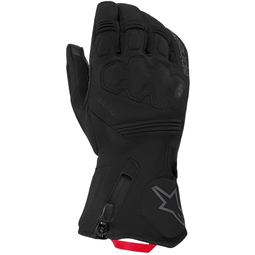 Alpinestars WT-5 DRYSTAR INSULATED GLOVES Black Motorcycle Adventure Gloves