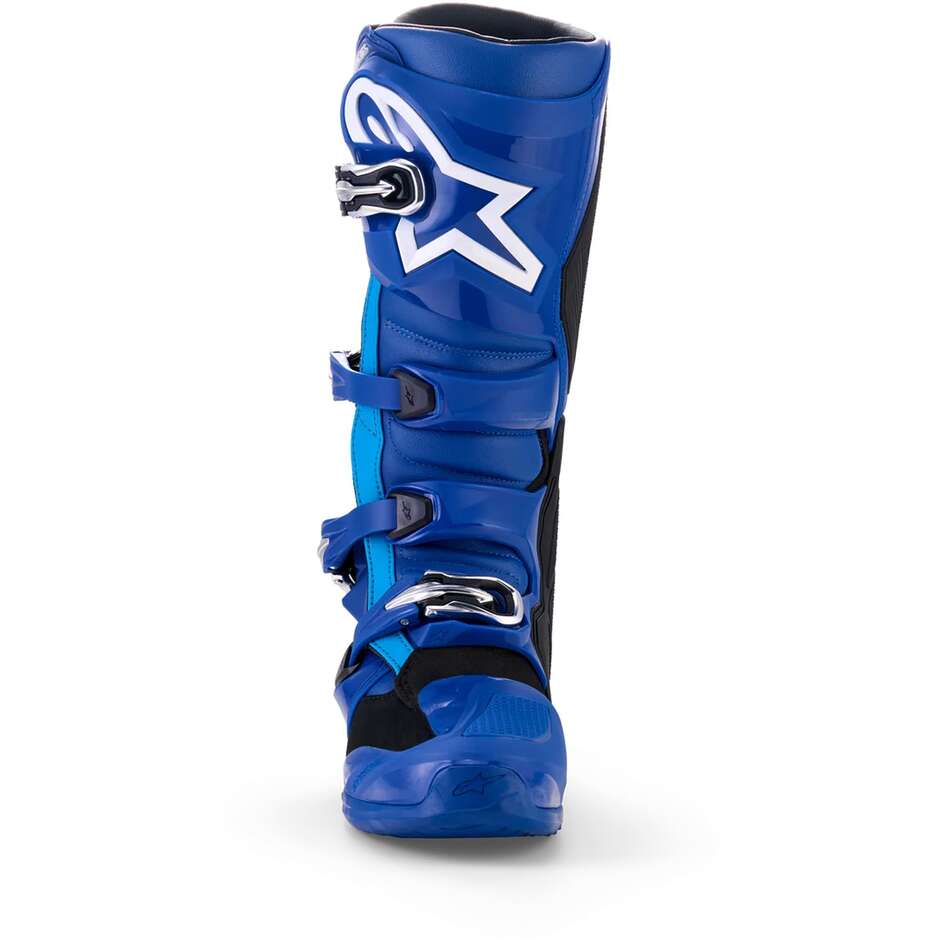 Alpinestars YAMAHA TECH 7 Motocross Boots Blue Black White