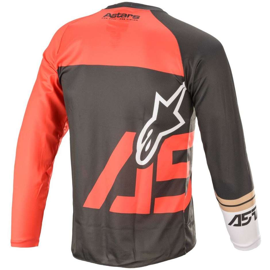 Alpinestars YOUTH RACER Compass Cross Enduro Motorcycle Jersey Black Red