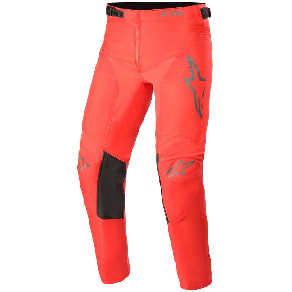 Alpinestars YOUTH RACER COMPASS Moto Cross Enduro Pants Red Fluo Anthracite
