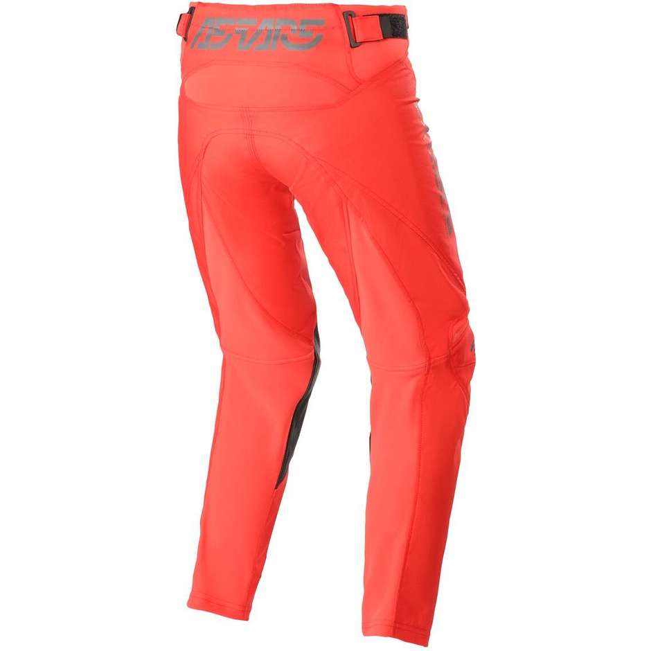 Alpinestars YOUTH RACER COMPASS Moto Cross Enduro Pants Red Fluo Anthracite