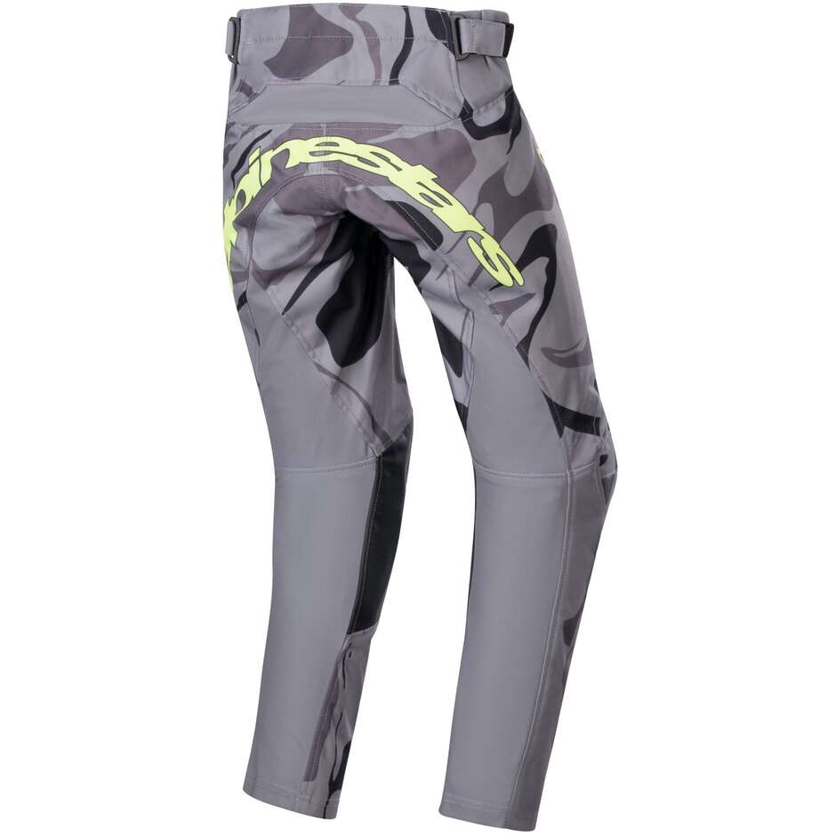 Alpinestars YOUTH RACER TACTICAL Child Cross Enduro Motorcycle Pants Gray Camouflage