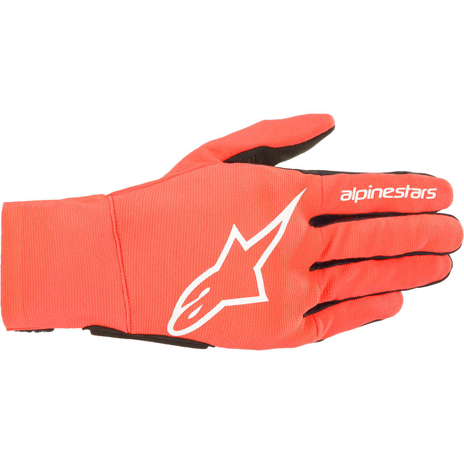 Alpinestars YOUTH REEF Kid's MOto Gloves Fluo Red White Black
