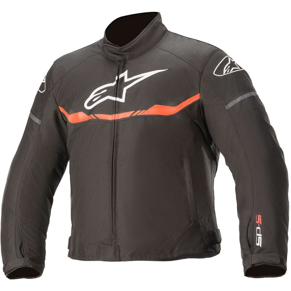 Alpinestars YOUTH T-SP S WP Child Motorcycle Jacket Black Red Fluo