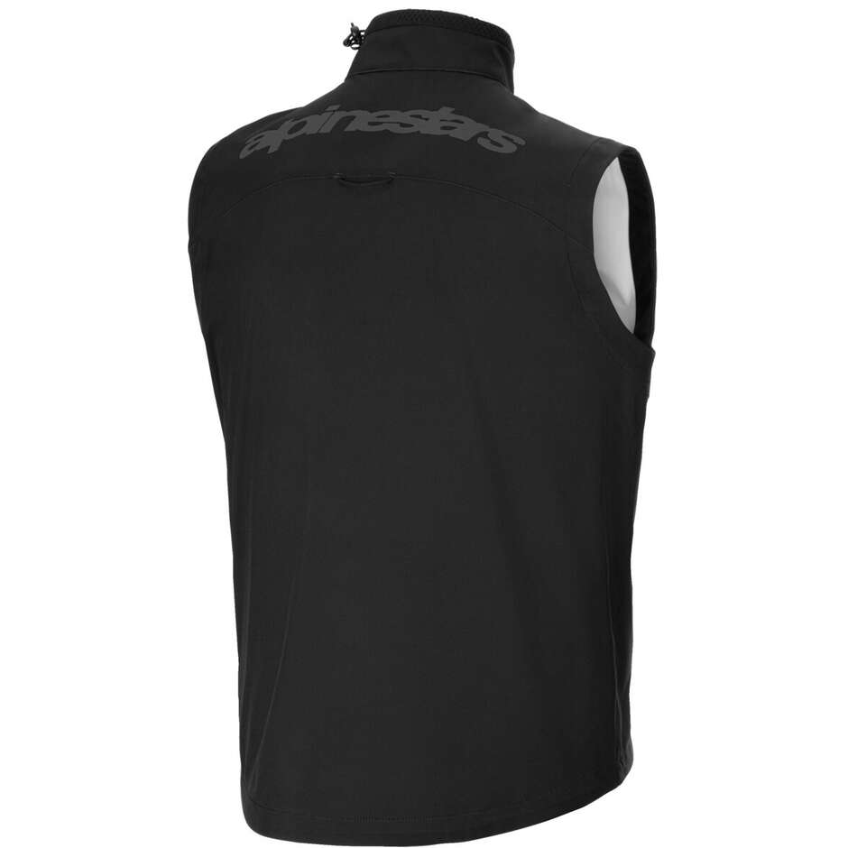 Alpinestars YOUTH TECHSTAR SOFTSHELL VEST Black Motorcycle Cross Enduro Vest for Children