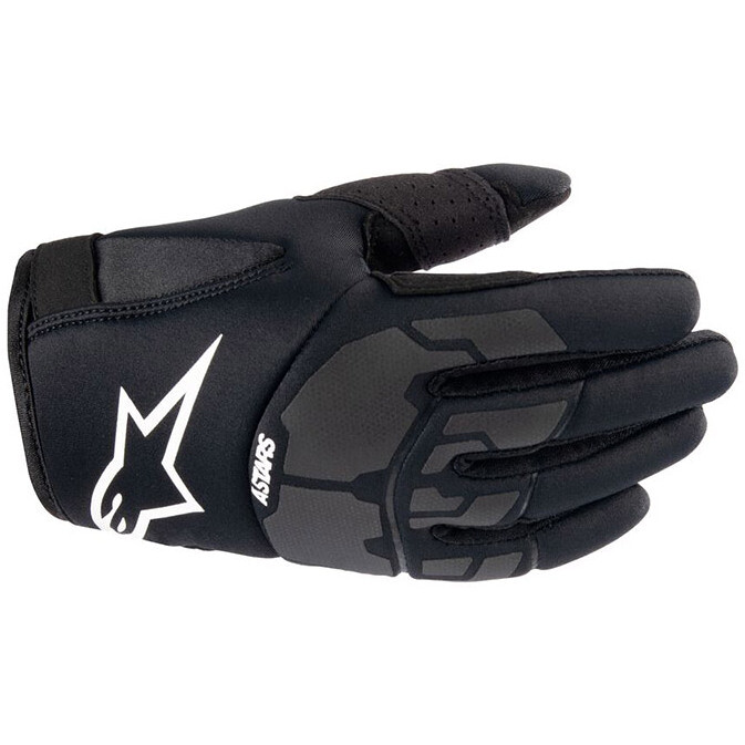Alpinestars YOUTH THERMO SHIELDER Schwarze Motorrad-Cross-Enduro-Handschuhe  fr Kinder Online-Verkauf - Outletmoto.eu