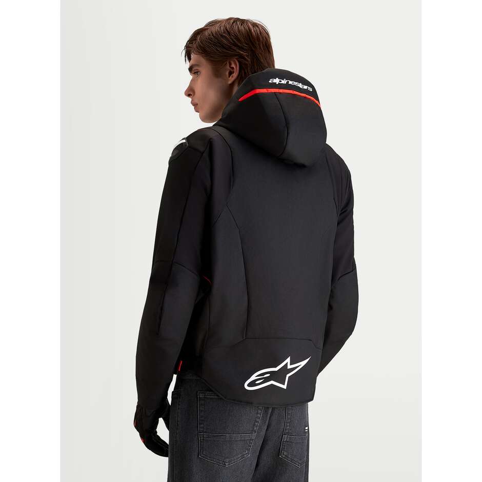 Alpinestars ZACA V2 Waterproof Jacket Black/Fluorescent Red