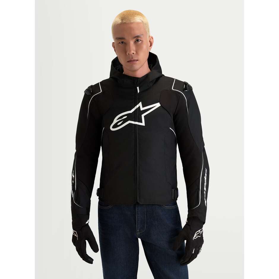 Alpinestars ZACA V2 WATERPROOF JACKET Black White