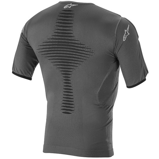 Alpinetars Intimate Short Sleeves ROOST Base Layer Top Anthracite