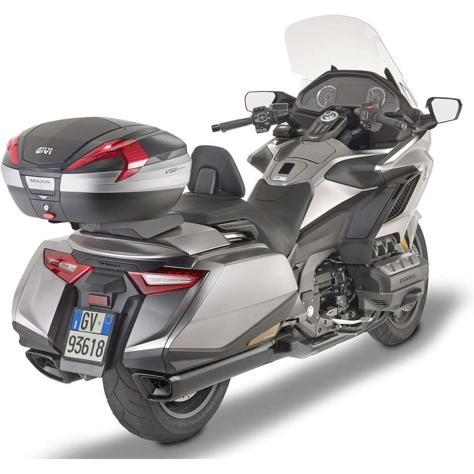 Aluminium-Gepäckträger für Givi Monokey Topcase SRA1172 Für HONDA GL 1800 Gold Wing (18 > 24)