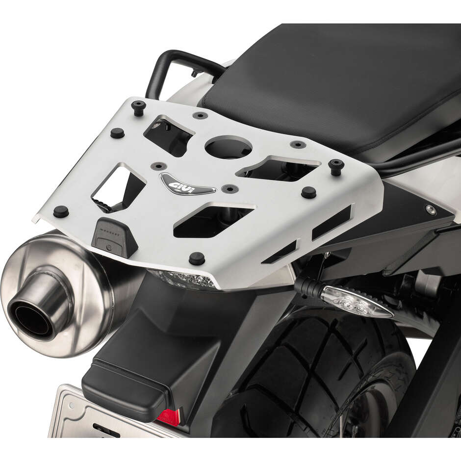 Aluminium rear rack for Monokey top case Givi SRA5103 For BMW F 650 GS / F 800 GS (08 > 17); F 700 GS (13 > 17); F 800 GS Adventure (13 > 18)