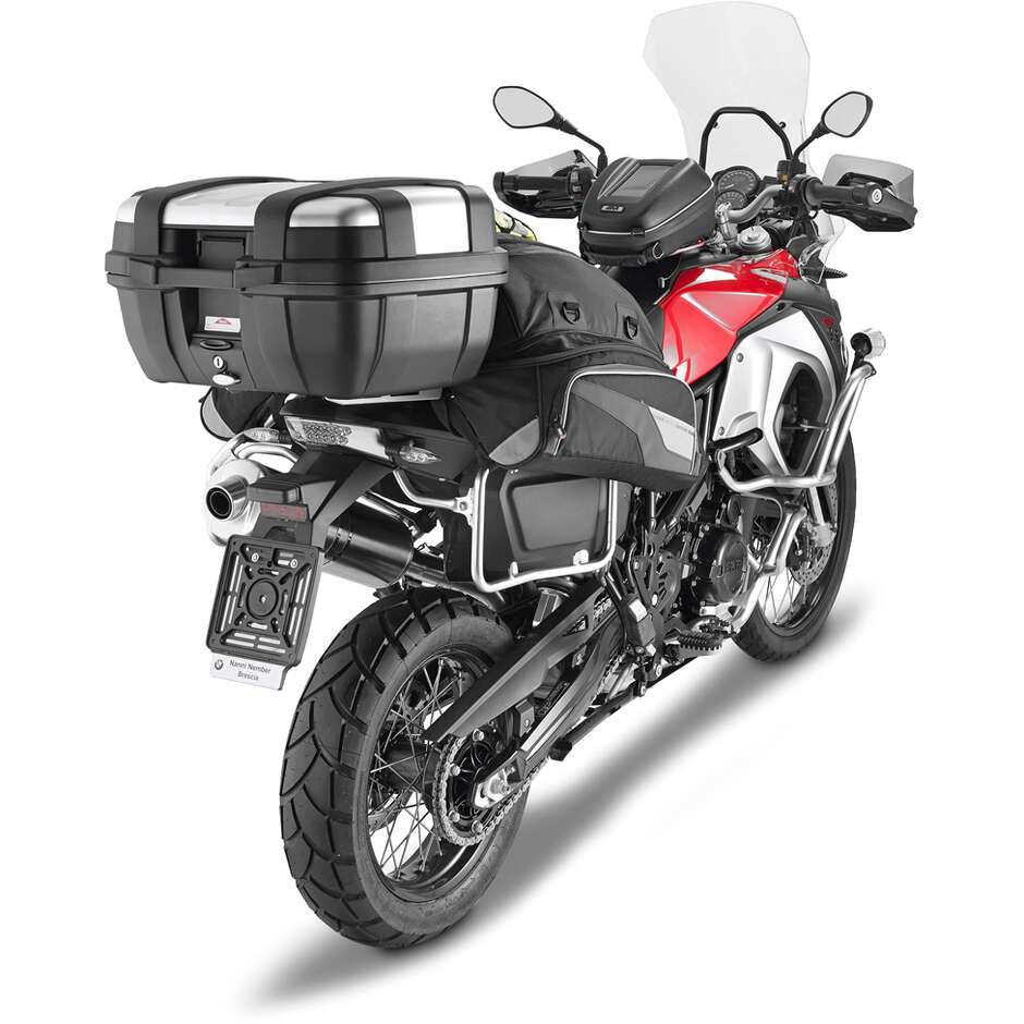 Aluminium rear rack for Monokey top case Givi SRA5103 For BMW F 650 GS / F 800 GS (08 > 17); F 700 GS (13 > 17); F 800 GS Adventure (13 > 18)