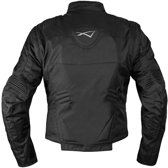 American-Pro DYABLEX Black Fabric Motorcycle Jacket