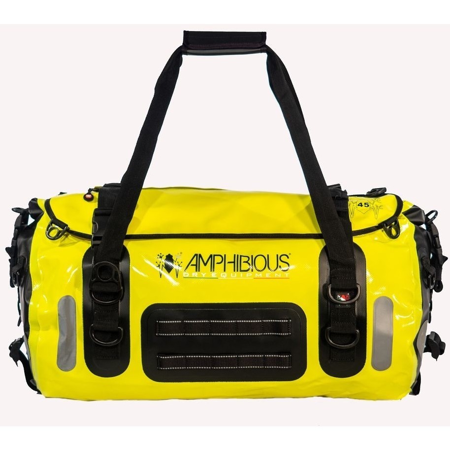 Amphibious VOYAGER II 45 Liters Fluo Yellow Motorcycle Travel Bag