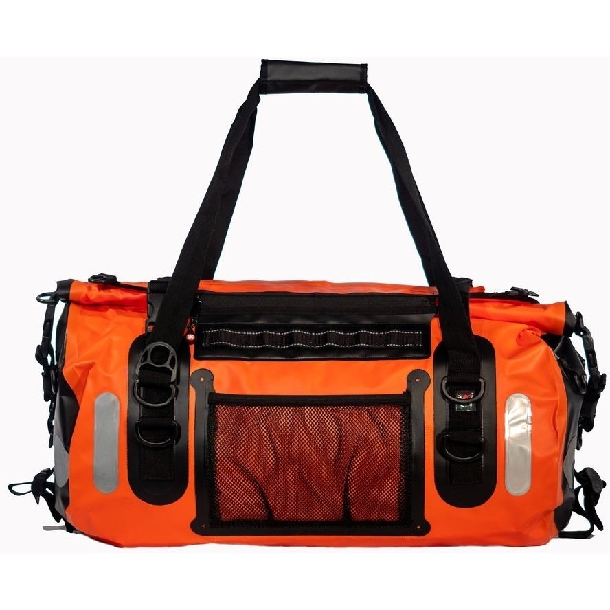 Amphibious VOYAGER II 45 Liters Orange Motorcycle Travel Bag