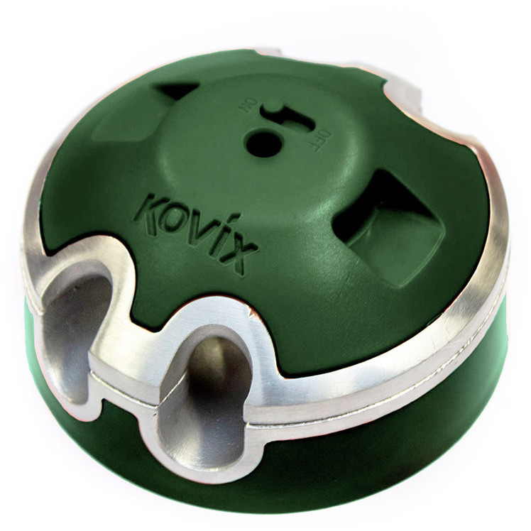 Anchor from the ground Kovix KGA Green motorcycle lock